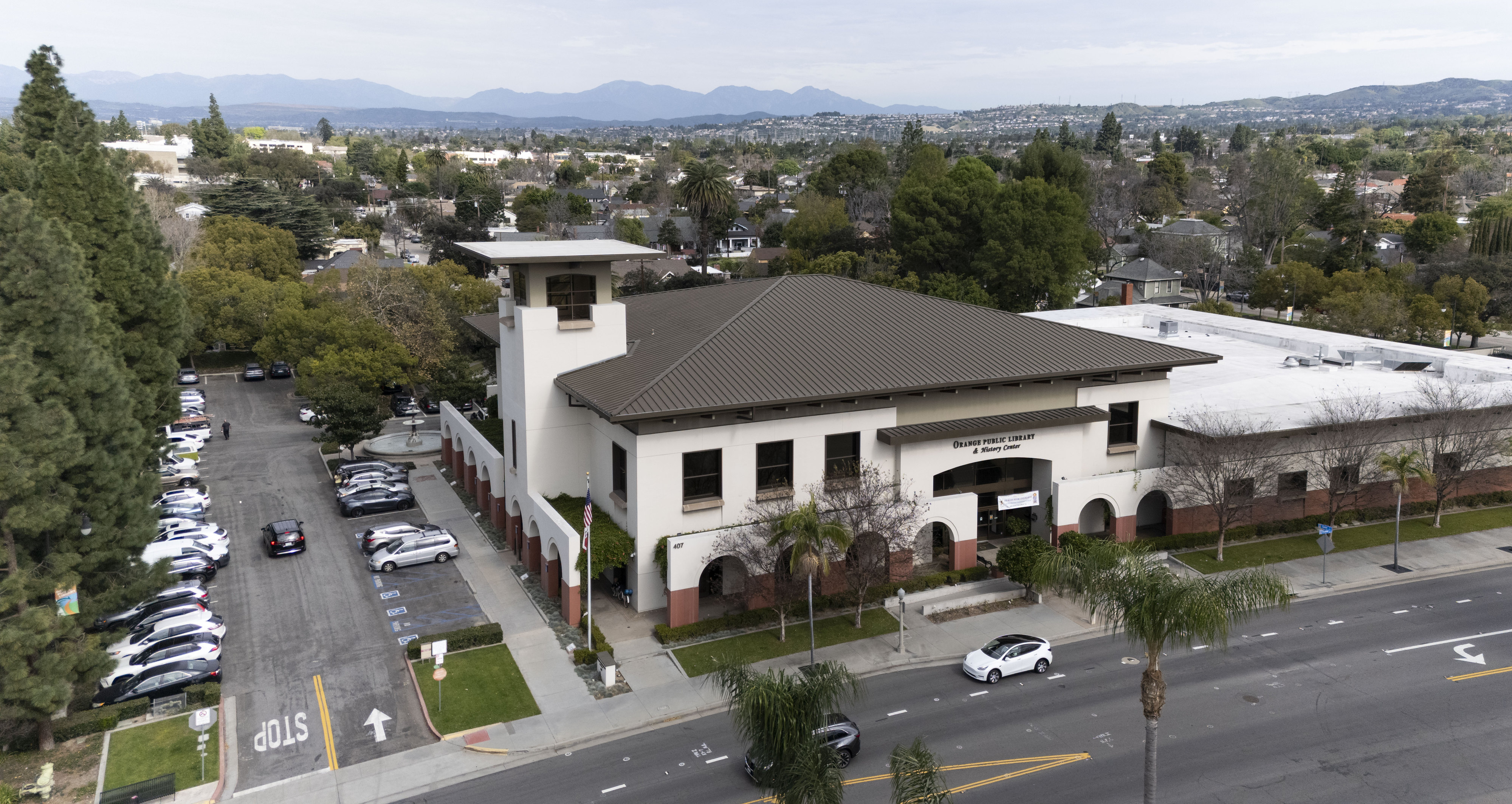 The Orange Public Library, here on Thursday, February 5, 2026,...