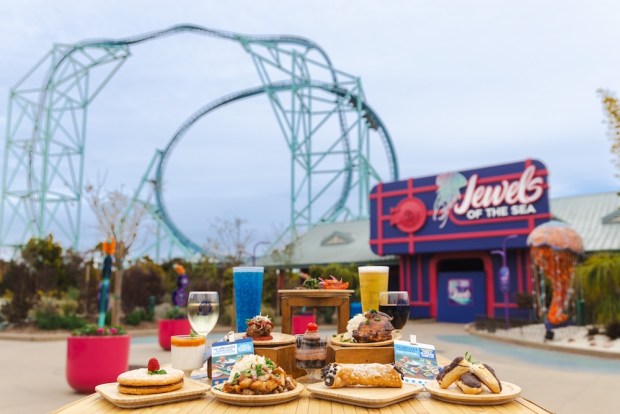 Some of the global menu items coming to the Seven Seas Food Festival at SeaWorld San Diego. (Courtesy of SeaWorld)
