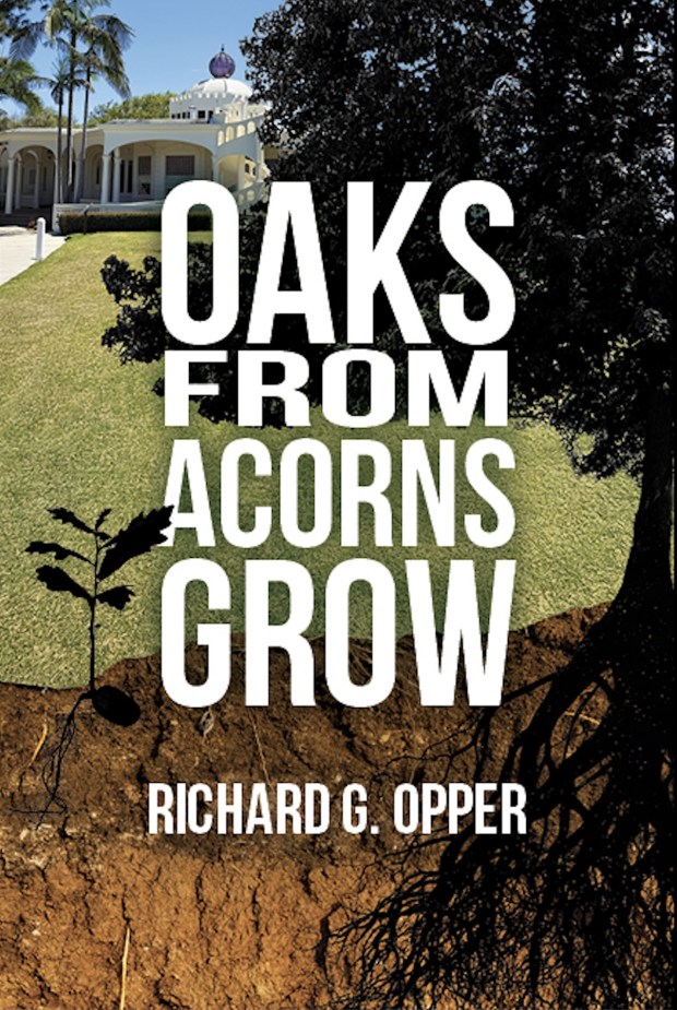 "Oaks from Acorns Grow" is the final book in the Oakheart trilogy by Point Loma resident Richard Opper. (Provided by Richard Opper)