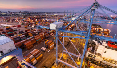 Port of Los Angeles and Port of Long Beach volumes see annual January declines