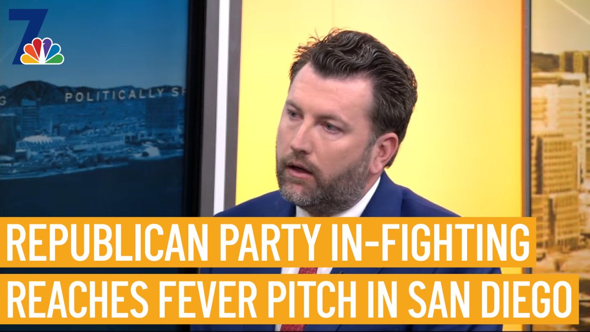 Former San Diego GOP chair says local Republican party is ‘not doing very well’ – NBC 7 San Diego