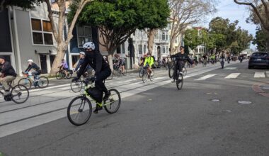 Bay Area Bicyclists Honor Alex Pretti