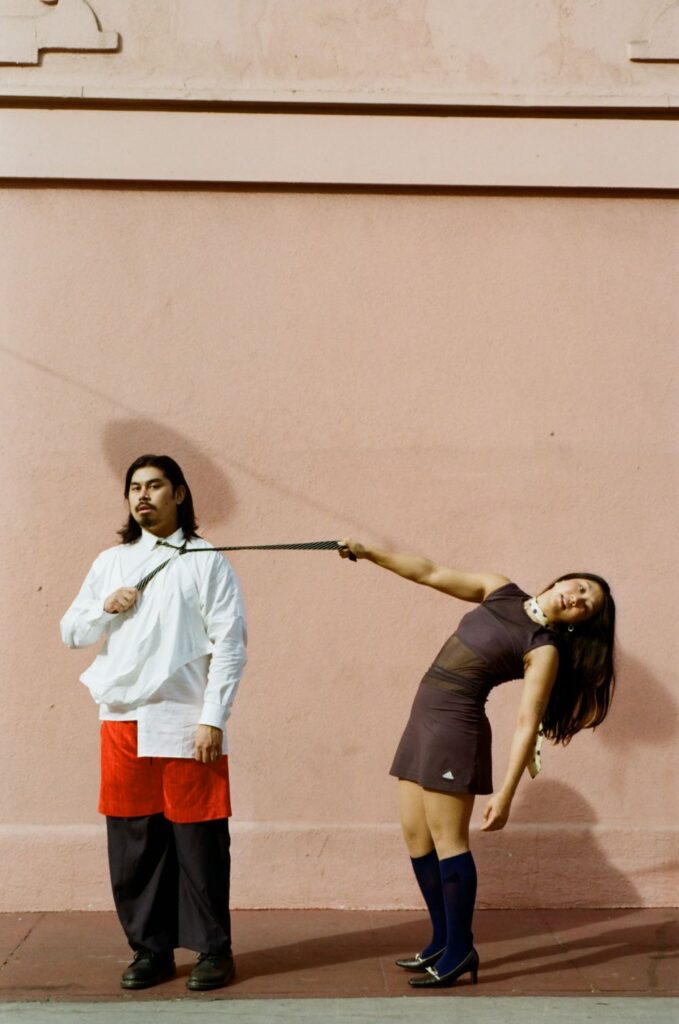 Ryan Ruiz and Chelsea Roquero in promotional photo for "Paperdoll" - Photo by Daniel Ngyuen.