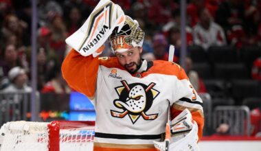Ducks goalie Petr Mrazek undergoes hip surgery, out for season