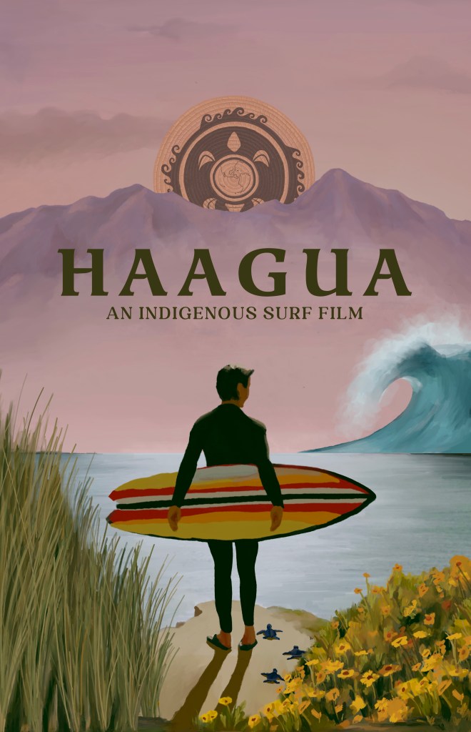 The official Haagua film poster. (Image courtes yNative Like Water)