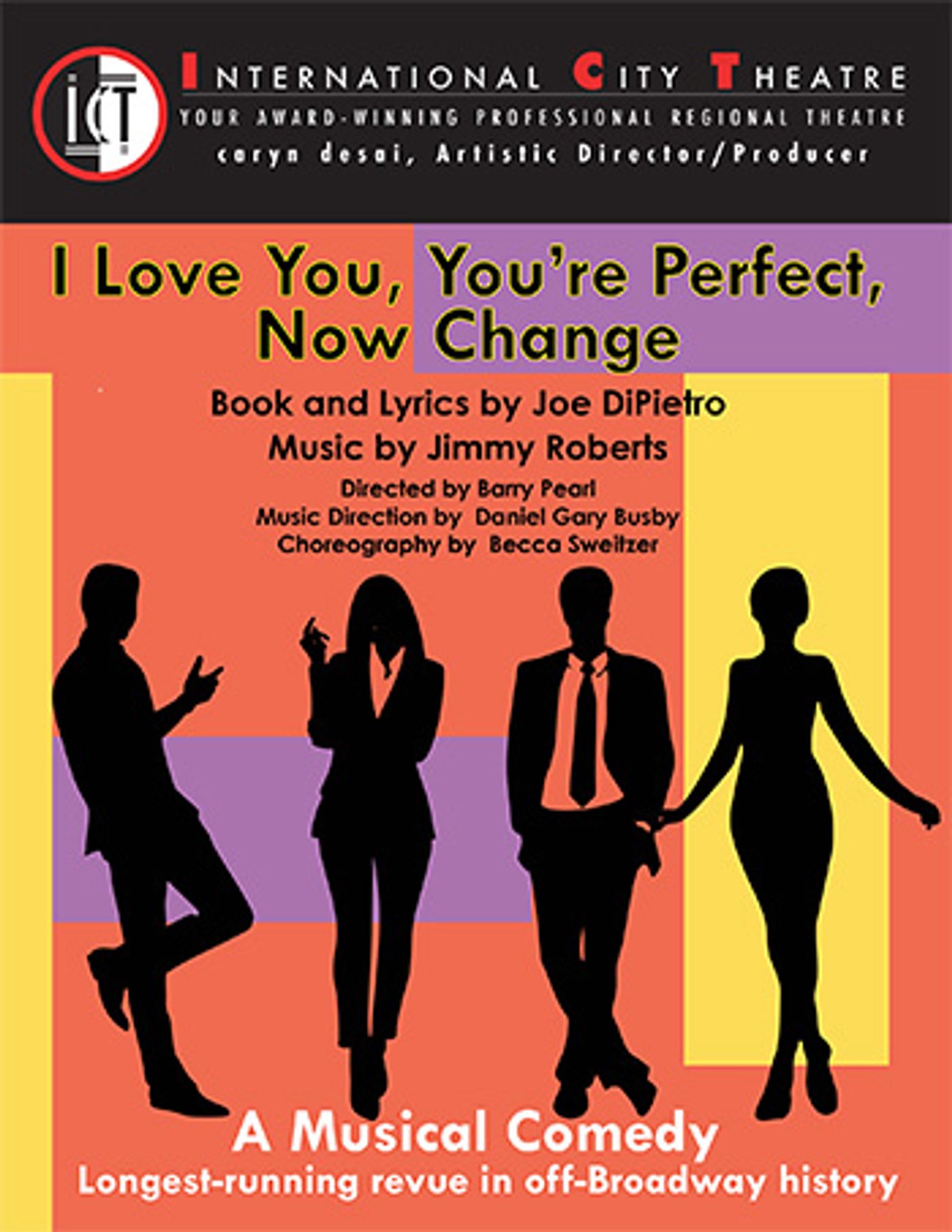 Interview: Director Barry Pearl of I LOVE YOU, YOU'RE PERFECT, NOW CHANGE  Image