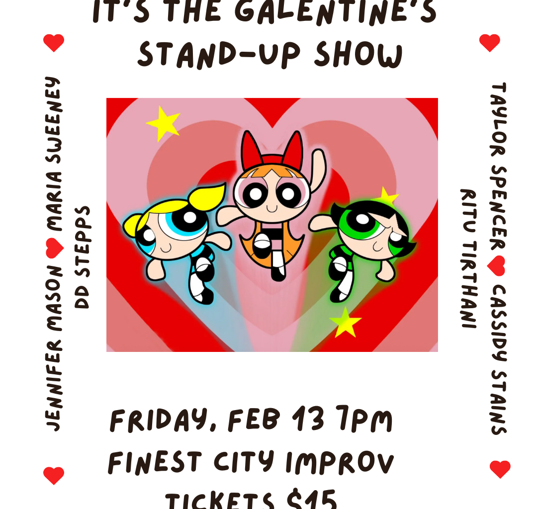 Galantine's Stand-Up Comedy Show - Friday, February 13, 2026, 7 p.m.