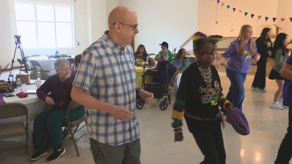It was a day of joy and celebration as people at the Long Beach Senior Center got up and...