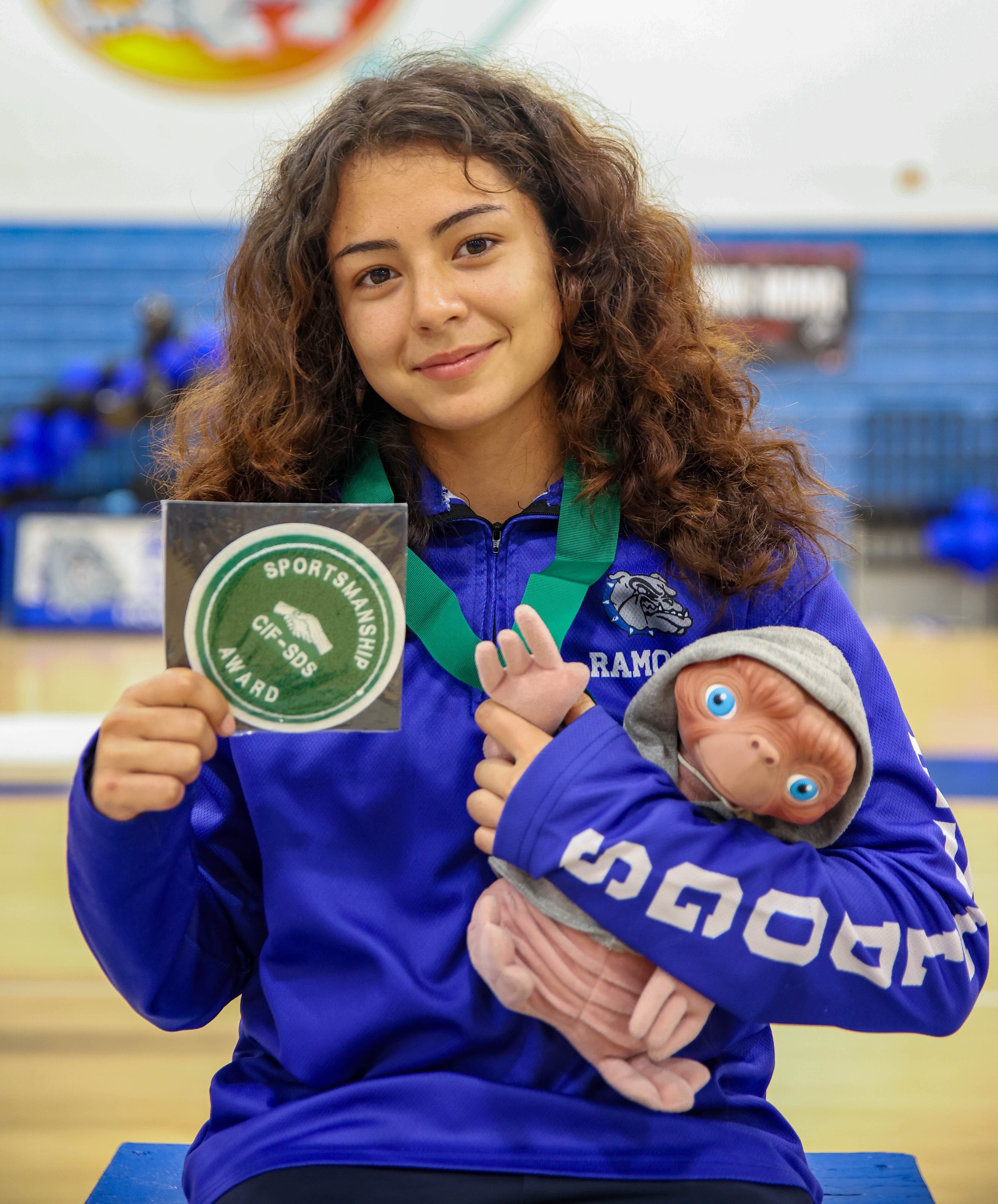 Senior Isabella Silva won this yearâs Sportsmanship Award at the...