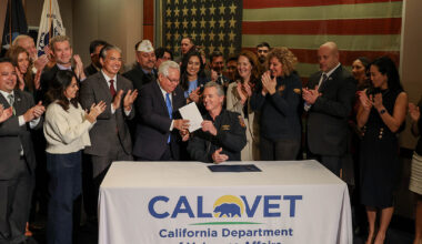 Governor Newsom signs consumer protection bill cracking down on veteran fraud and abuse, launches tax cut for vets