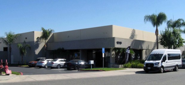 Sanre Corp. paid $3.9 million for this industrial property at 1215 Graphite Drive in Corona. The seller of the 10,608-square-foot building on 0.68 acres was Graphite Drive LLC. (Photo courtesy of Lee & Associates Riverside)