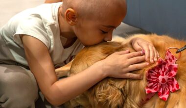 Helen Woodward Animal Center’s Pet Encounter Therapy pets spread Valentine love to families at San Diego Ronald McDonald House