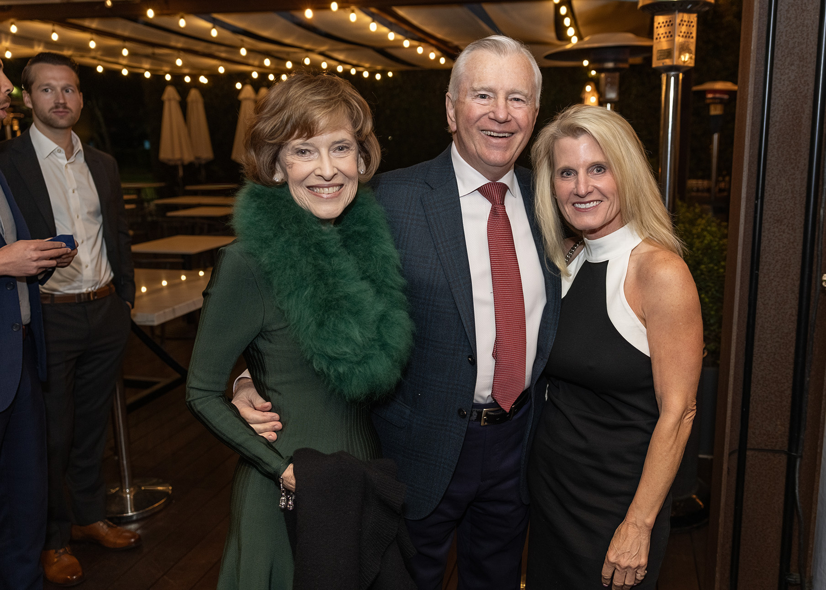 Jeannie and Brian Riley, Jill Gilbert (Jon Clark)