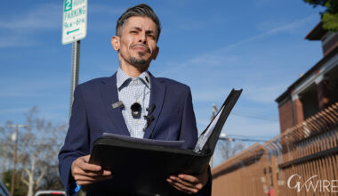 Child Sex Offender Campos Holds News Conference Near Elementary School