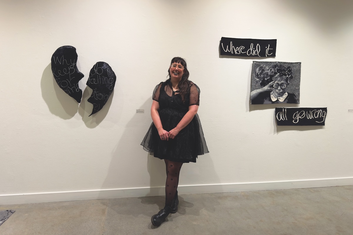 Oakland artist reclaims queer youth in rage, yarn and memory