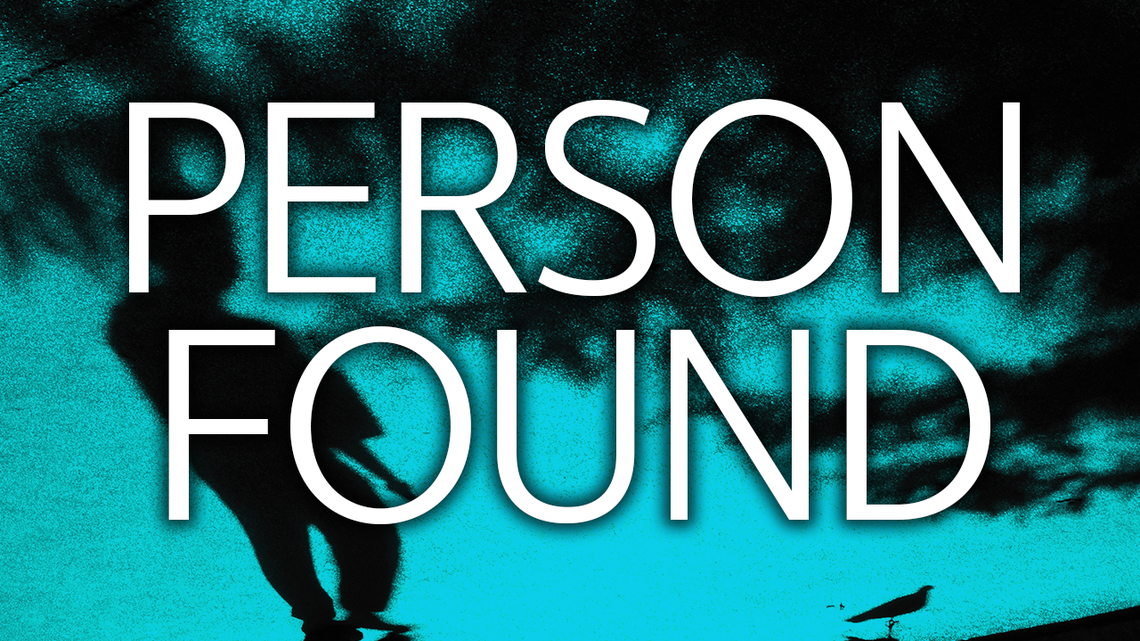 Missing person found