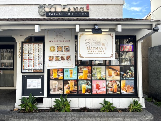 Maymay's Cravings Asian Snack Bar is a new eatery serving Filipino-inspired food and drinks in Walnut Creek, Calif. (John Metcalfe/Bay Area News Group)