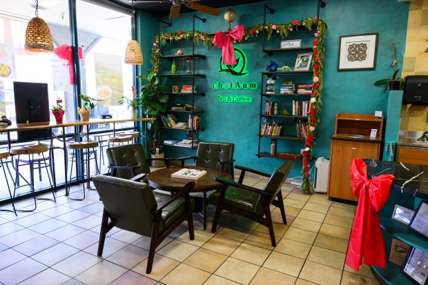 Interior view of the ChaiAum tea shop In Pleasanton, Calif., on Thursday, Feb. 11, 2026. (Jose Carlos Fajardo/Bay Area News Group)