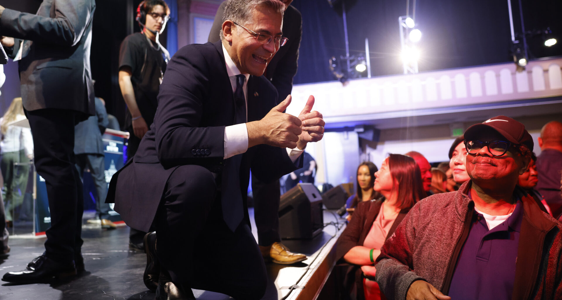 Gubernatorial candidate Xavier Becerra, former U.S. Secretary of Health and...