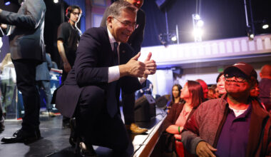 Gubernatorial candidate Xavier Becerra, former U.S. Secretary of Health and...