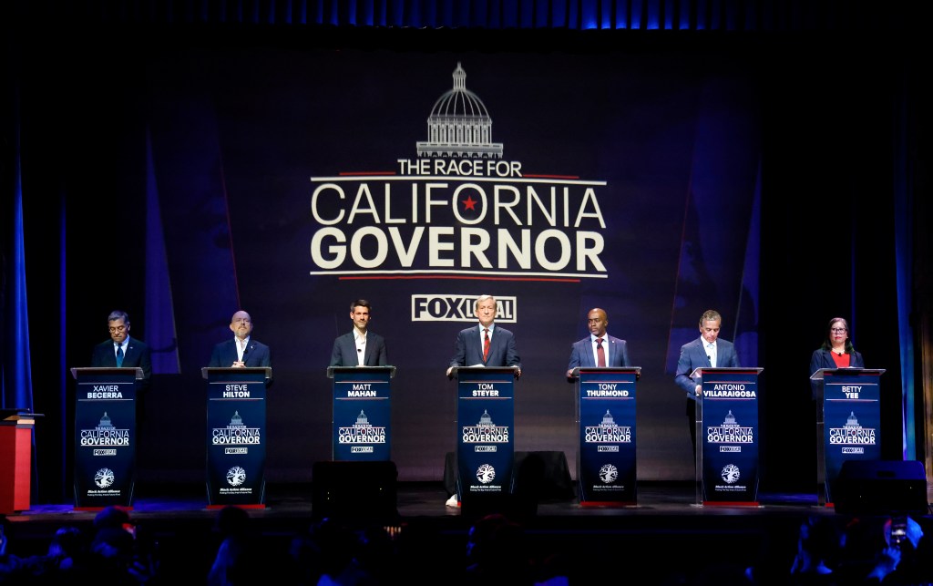 California Democrats declined to endorse a candidate for governor
