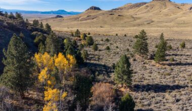 Aerial footage of "classic Western landscape" that city of Santa Clara sold to Lake Tahoe-area tribe for $6 million