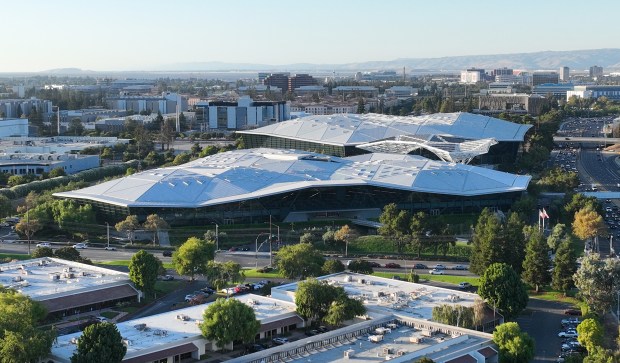 NVIDIA's headquarters in Santa Clara, Calif., on Wednesday, Sept. 3, 2025. (Nhat V. Meyer/Bay Area News Group)