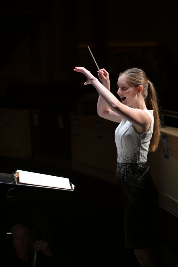 Twenty-year-old musician, composer and conductor Alma Deutscher returns to Opera San Jose to lead the company in a double bill of "Cavalleria rusticana" and "Pagliacci," Feb. 15-March 1. (David Allen/Opera San Jose)