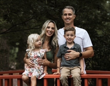 A recent family photo of Lauren and Matt Suyderhoud and their two children. (Courtesy Lauren Suyderhoud)