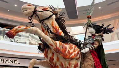 Valley Fair blooms with floral Lunar New Year display – The Mercury News