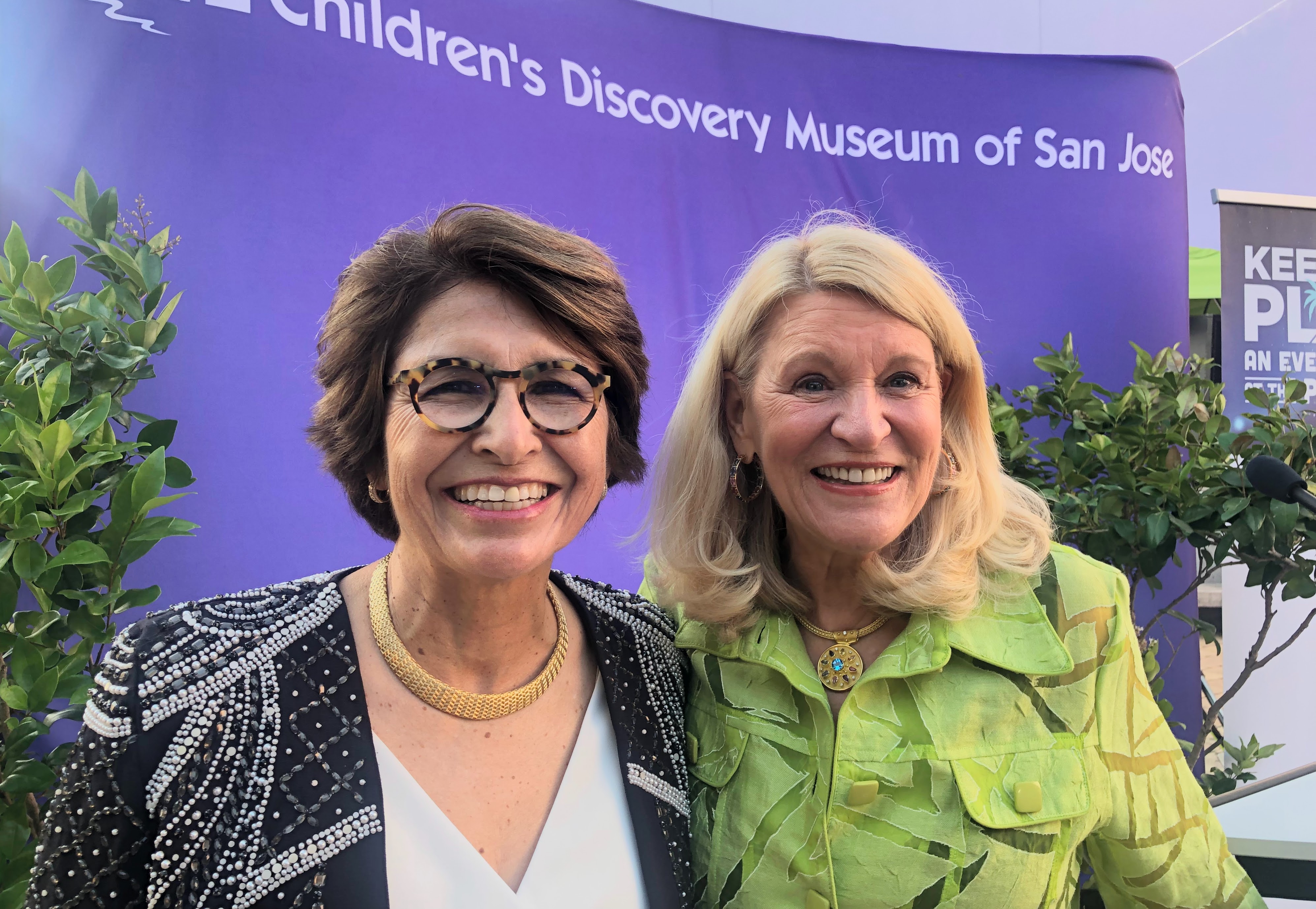 Legacy for Children Award recipient Sylvia Acevedo poses with Children's...