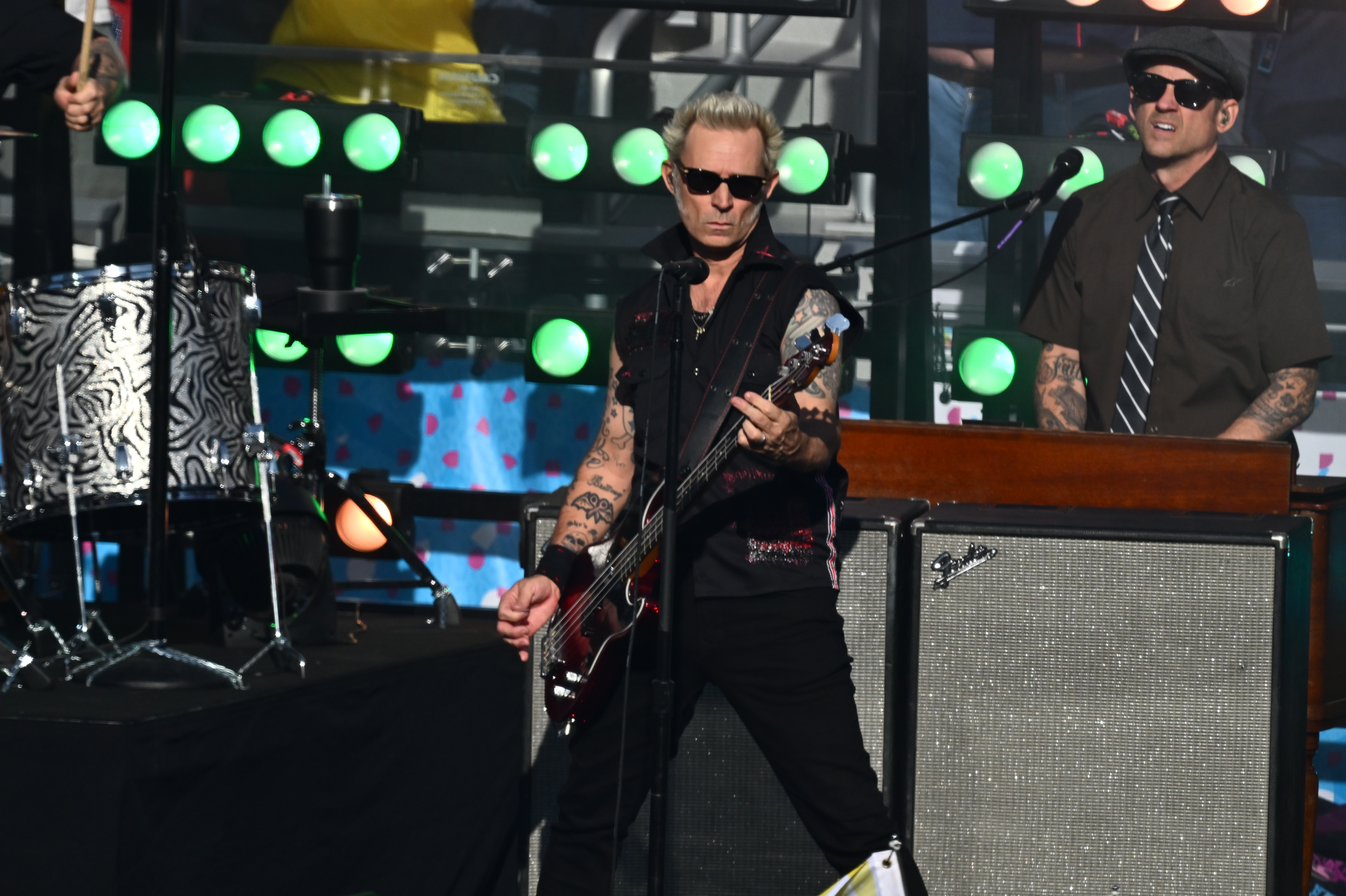 Green Day performs to open Super Bowl 60 at Levi’s...