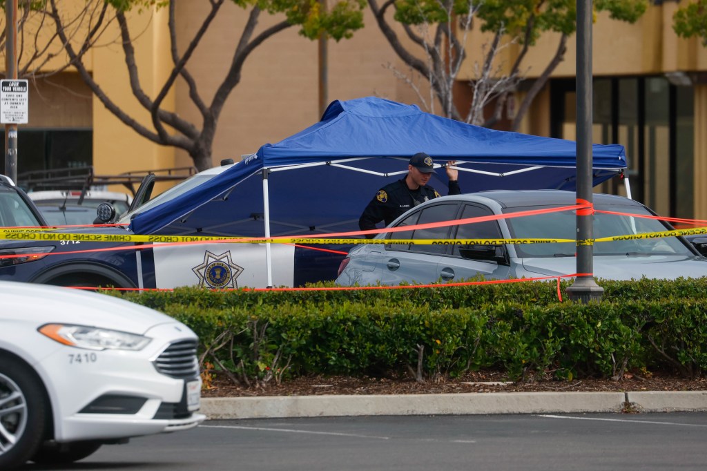 Shooting in shopping center lot treated as murder-suicide