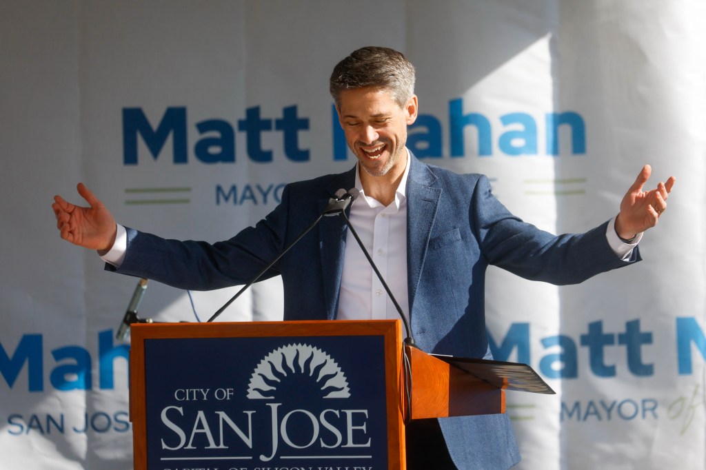 Mahan touts progress in San Jose State of the City address as he eyes California governor's office