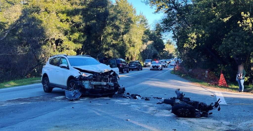 25-year-old Soquel man air lifted to San Jose after Graham Hill Road collision – Santa Cruz Sentinel