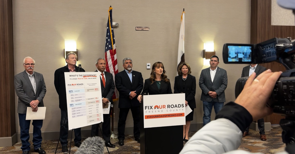 Fresno officials unveil 'Fix Our Roads' measure to replace Measure C