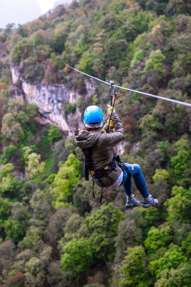 Yell Extreme Park at Apaga Resort is a hub for outdoor adventure, with horseback riding, zip-lining, rock climbing, off-roading and hiking. (Benjamin Myers)