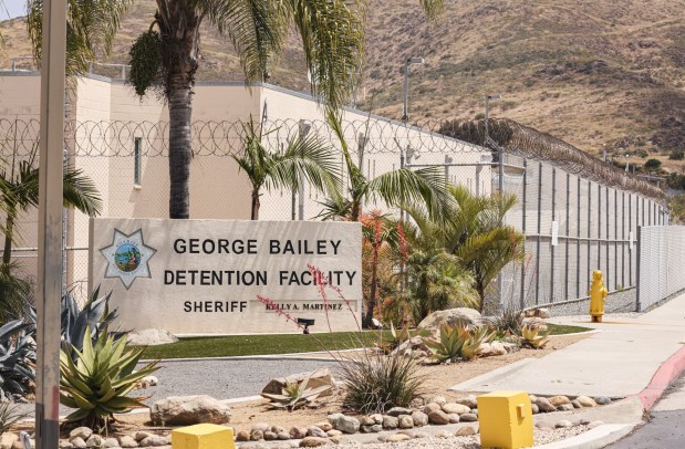The San Diego County Sheriff's George Bailey Detention Facility in the Otay Mesa area on Thursday, May 25, 2023 in San Diego. (Eduardo Contreras / The San Diego Union-Tribune)