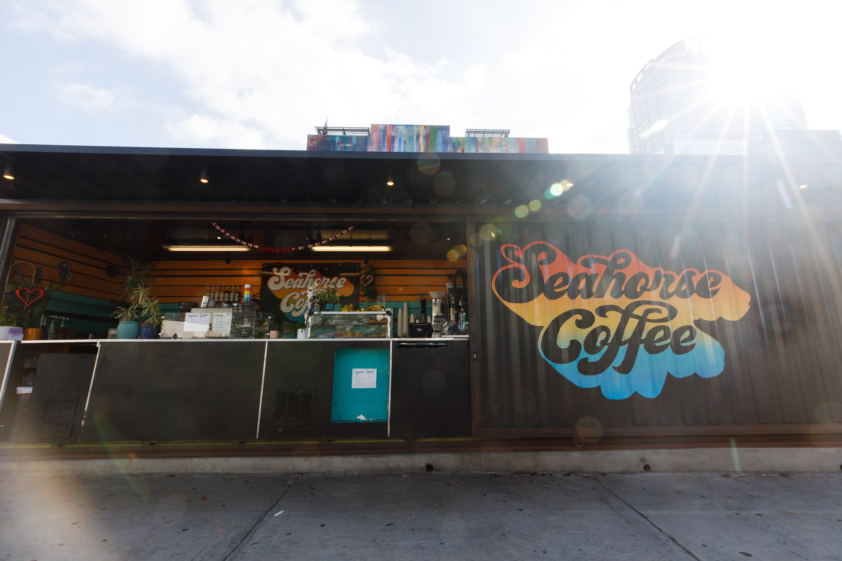 Seahorse Coffee at Quartyard in East Village on Friday, Feb....