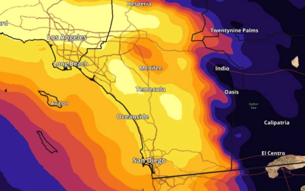 Pacific storm to hit San Diego County with heavy rain, wild winds, 10-foot waves and mountain snow – San Diego Union-Tribune
