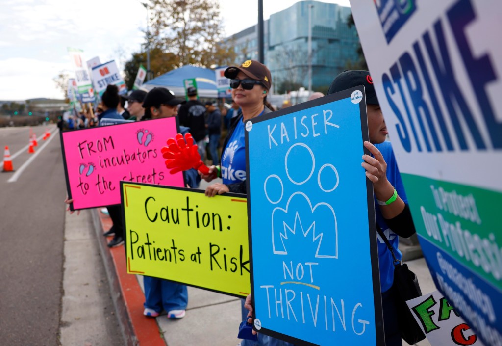 Kaiser patients share their experiences as strike enters fourth week – San Diego Union-Tribune