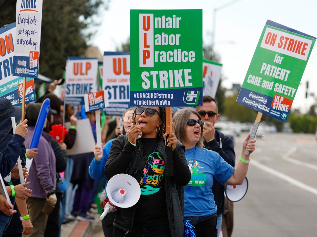Additional union members set to join Kaiser strike Monday – San Diego Union-Tribune