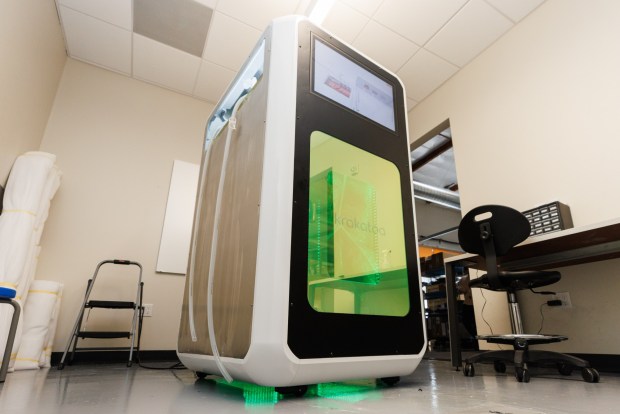 San Diego, California - February 19: The Krakatoa K500 that creates cell culture media, as seen at Nucleus Biologics on Thursday, February 19, 2026. (Kristian Carreon / The San Diego Union-Tribune)