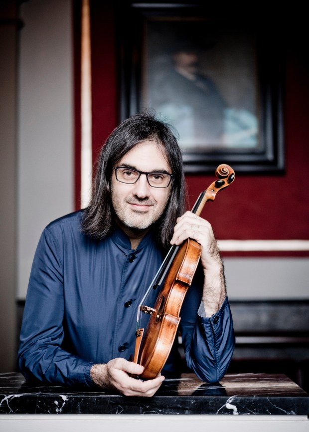 Violinist Leonidas Kavakos will perform Brahms' Violin Concerto with the San Diego Symphony as part of its upcoming Brahms Festival. (Marco Borggreve)