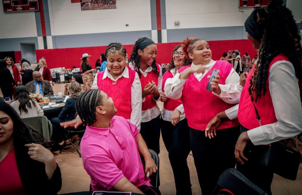 At Black History Month event, powerful women connect with the next generation