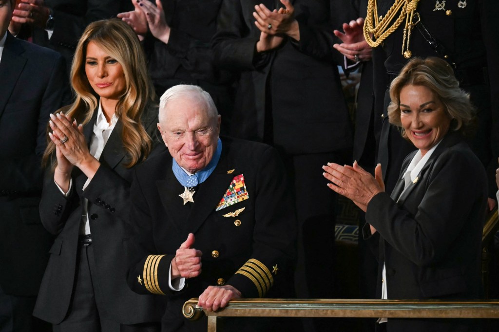 Trump bestows Medal of Honor on Escondido’s Royce Williams during State of Union addresss – San Diego Union-Tribune