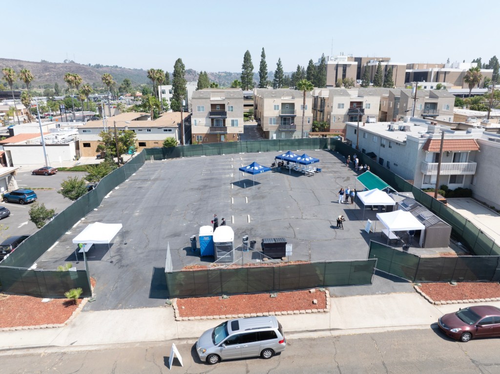 Oceanside moves safe parking for homeless to new location