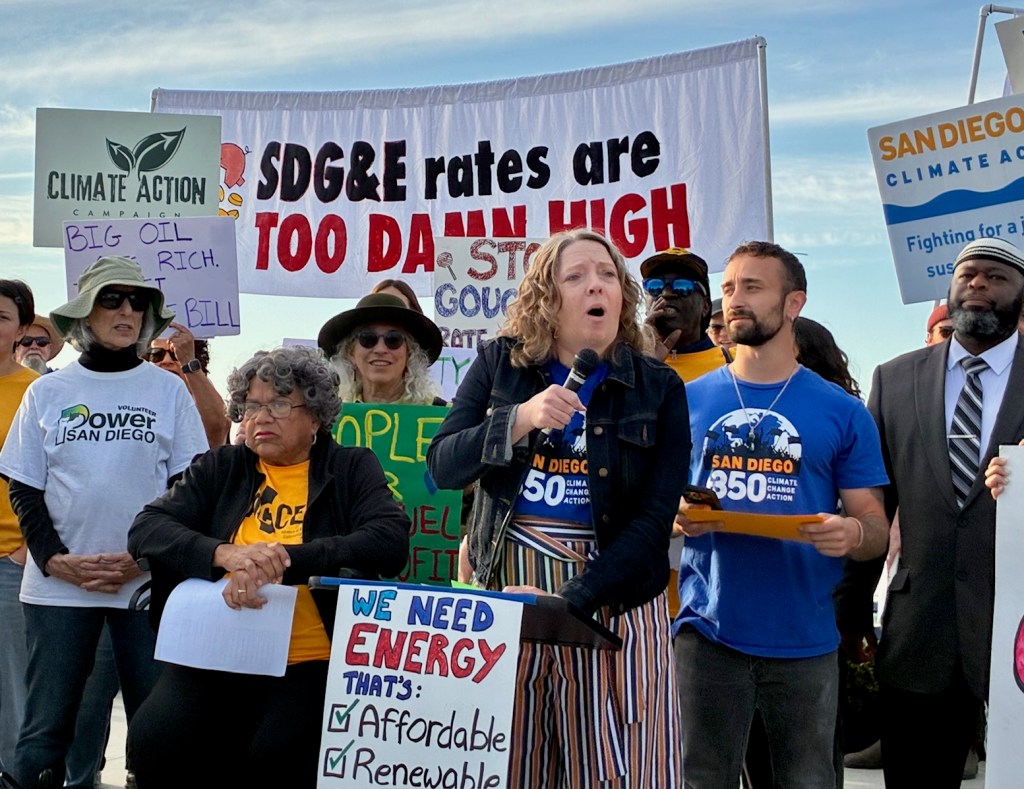 Protesters take aim at SDG&E rates – San Diego Union-Tribune