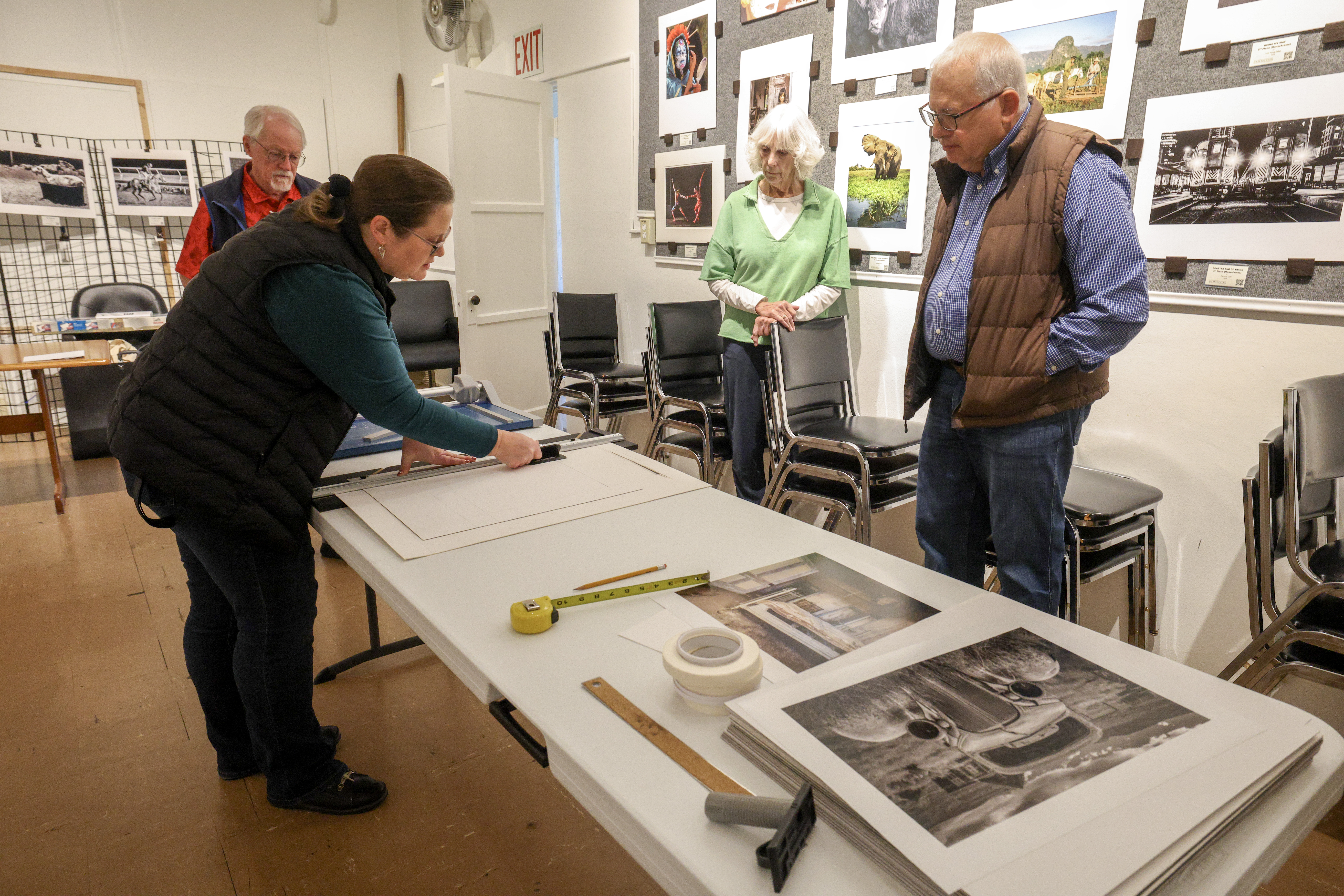 Angela Andrieux, who is the club president and instructor for...