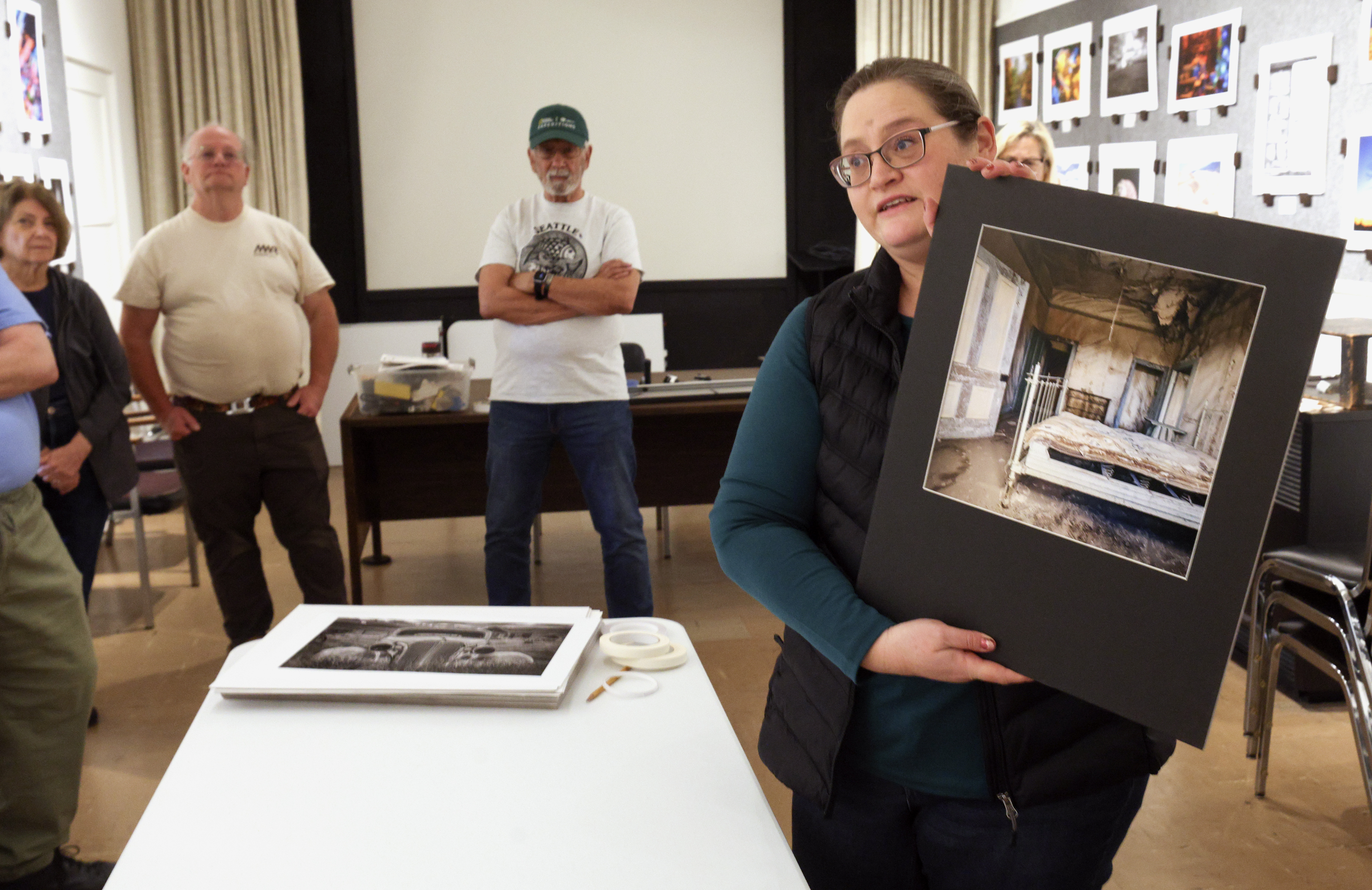 Angela Andrieux, who is the club president and instructor for...